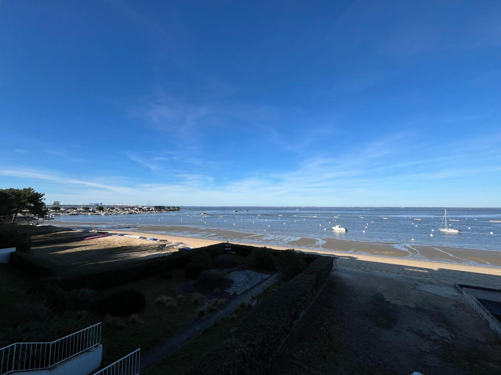 Duplex T1 Vue Mer A Arcachon - Acces Direct Plage - Quartier Aiguillon - Fr-1-319-71 エクステリア 写真